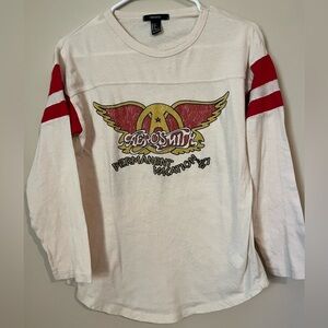 COPY - Aerosmith Permanent Vacation Tour Long sleeve Womens shirt Forever21 Siz…